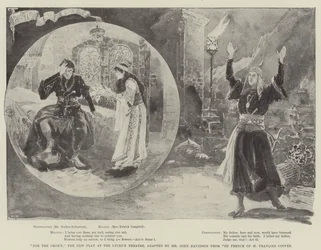 For the Crown, the New Play at the Lyceum Theatre, Adapted by Mr John Davidson from the French of M Francois Coppee